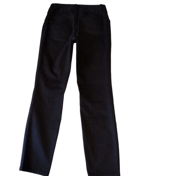 Boston Proper Stretch Tapered Leg Black Jeans Size 4 Women's - Picture 2 of 6